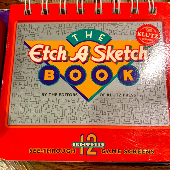 POCKET ETCH A SKETCH WITH BOOK - Picture 3 of 4